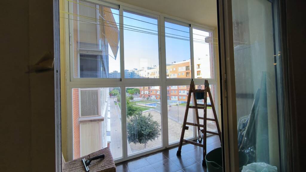 Lamina solar en invernadero