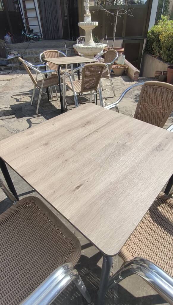 Actualización de terraza