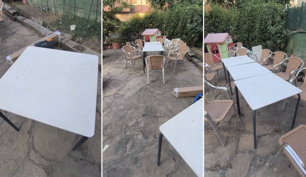 Actualización de terraza